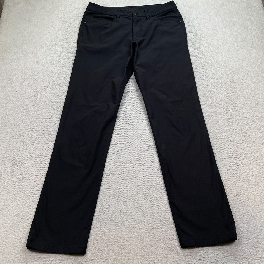 Lululemon Men's ABC Pant Classic 31x33 Warpstreme Black LM5426S